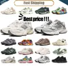 Nouvelles chaussures de créateur décontractées 9060 hommes Sneakers Salle de mer Salt Grey Green Trainers Mens Womens 9060S Trail Running Shoe Esay Matching Spring Summer durable 2024