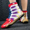 Boots Men Wrestling Shoes Good Quality Boxing Shoes for Mens Luxury Brand Gym Shoe Man Light Weight Boxing Fighting Boots