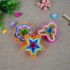 Moulds Random Color Shape Gingerbread Cookie Cutter Mold Cake Baking Frame Tools Pastry Accessories Christmas Decorations Kitchenware