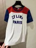 Designer Womens T-shirt Shirts Fashion Tshirt Letters Sports décontractés Summer Souet Colaire Mans Coton Tee Femme Tops