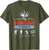 Herr t-shirts min bowlingteknik skjorta bowling t shirt rolig bowler gåva t-shirt grafisk man t-shirt sommar toppar skjorta bomull casual t240425