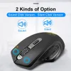 USB Wireless Mouse 2000DPI 20 Ontvanger Optische computer 24 GHz Ergonomische muizen voor laptop PC Sound Silent 240419