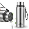 1000 ml grote capaciteit dubbele roestvrijstalen thermoskansen voor watervacuüm kolf geïsoleerde thermosles met thee -infuser thermisch 240424