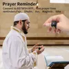 SMART TASBIH Tally Digital Counter för muslimer Tasbeeh Zikr Ring 5 Böntid Vibration påminnelse Vattentät 240423