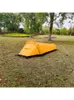 Backpacking tenda de camping ao ar livre saco de dormir leve pessoa única 240416 240426