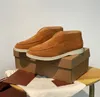 flach niedrige lässige Schuhe der höchsten Qualität Designerin Schwarzer Wildleder Kuh Leder Oxfords Moccasins Gummi -Sohle -Freizeitschuhe