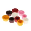 Vormen 1000 stks/lot mini chocoladepapier voeringen bakken muffin cake cupcake cases vaste kleur 2x2 cm groothandel