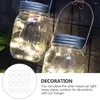 Storage Bottles Mason Jar Handle Decorative Solar Light Hanger Glass Garden Hook Hangers Can Lamp Handles Outdoor