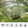 Anti Mosquito Camping Equipment Suspended Swing Outdoor Garden Furniture Portable Hammock Hiking Tents Supplies Tourist 240411