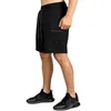 Pantalones cortos deportivos de gimnasio para hombres Jogging pantalones cortos entrenamiento de ropa de baloncesto de baloncesto Fitness corriendo fondos casuales 240415