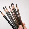 Enhancers Hard Microblading Eyebrow Pen Natural Waterproof Eyebrow Pencil Definer Long Lasting Wood Makeup Square Eye Brow Applicator