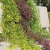 Decoratieve bloemen Kunstmatig plastic Ivy Leaf Garland planten nep Vine Home Garden Wall Decoratie Hangende bruiloft Decor
