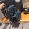 Mini designer femminile zaino di alta qualità di top di alta qualità classica caviale caviale diamond reticolo zaino studentesco zaino genuino in pelle simpatica da ragazza a spina con spalline