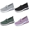 Womens Gai Running Sapatos Casuais Tenezas de tênis preto roxo tênis tênis correm o verão de pés lentos ao ar livre