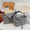 Hoogwaardige originele designer tassen voor Loeweeelry -tas Dames Nieuwe Jacquard geborduurde lunchbox Tas enkele schouder handheld handig klein okselzak opruims met merklogo