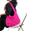 Bolsa de diseñador bolso de lujo bolso de silla de montar acolchado bolso cruzado acolchado para mujeres burbujas plisadas bolsas de hombro de nubes bolsitas de diseño de cubo de bolsas grandes