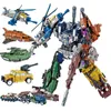 45 cm Duży 8388 Transformacja 5 w 1 Bruticus kombinacja G1 Combaticons Giant Anime Action Figure Robot Chłopcy Zabawki dla dorosłych 240422