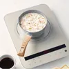 Pannen 1 pc melkpot koken anti-stick ontbijt rijst steen kleur fornuis magnetisch beschikbaar