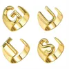 Band Rings Letter G U T S Rings for Set Inspiration Album Olivia Rodrigo Jewelry for Women Girls Outfit Merchant Singer Fans Gifts Q240427