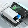 Banques électriques de téléphone portable Nouveau Universal 5V 2.1a Charge rapide 200000 MAh Banque de charge de grande capacité Fast Charge Mobile Power Alimentation + Livraison gratuite J240428