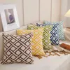 Подушка 2024 Cover Nordic Style Simple Fabric Geometric Pattern Home Living Room Диван диван