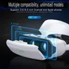 Shinecon Virtual Reality VR Glasses VR AUSCELLA 3D Viar Dispositivo Smart Helmet Lenses Goggle per cuffie per smartphone per celle cellulari 240424