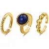 مقترنة مع ملحقات خاتم المجوهرات العصرية الأساسية العصرية والراقية للنساء بارد الأزياء متعددة الاستخدامات مع vnain المشتركة