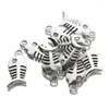 Charms 20st/Lot Tibetan Silverfish Bones Pendant för smycken som gör DIY örhänge armband hitta