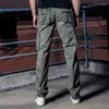 Pantaloni da uomo Esercito camuffamento jogging multi tasca tattico lavoro estivo in stile militare di grandi dimensioni