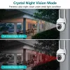 Webcams 2.4g+5g Dual Frequency Dual Antenna Wireless Network Surveillance Camera 1080p Wifi Hd Camera Panoramic Infrared Nightvision Cam