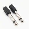 2pcs 6.5 Sound singolo a 3,5 Adattatore per auricolare femmina da 6,35 mm a 3,5 mm Convertitore con conversione auricolare