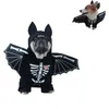 Vestuário para cães, trajes de transformação de morcego de pet halloween traje de cosplay vestir roupas roupas pó suprimentos para cães gatos