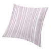 Pillow Pink Stripes Minimalist Pillowcase Printing Polyester Cover Decor Case Chair Square 45 45cm