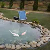 SOLAR POWERED SUBEGEN PUMP SOLAR VATTEN AIR PUMP FISK TANK SYGENATOR Outdoor Fish Tank Pool Pond Low Noise Air Pump för trädgårdsskötsel 240426