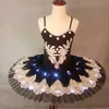 Ruoru Professional Led Light Swan Lake Ballet Led Girls Girls Ballerina Dress Kids Ballet Dance abbiglia