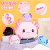 Juguetes aixini linda mamá con 4 almohadas de animales de peluche pequeños kawaii dog menor panda peluche juguete suave gatito gatito almohada