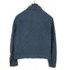 L9066 Vintgae Designer Jacket Kvinnor långärmad lapel hals varumärke män jeans jackor denim kvinnors kappa