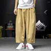 Pantaloni da uomo cargo harem casual pantaloni maschi hip hop jogger per i pantaloni della sua soda di moda maschi di grandi dimensioni oversize di grandi dimensioni 5xl