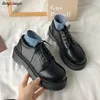 Chaussures occasionnelles Étudiants d'école japonaise uniforme Uwabaki jk rond Toe Buckle Trap Women Girls Lolita Cosplay Sweet