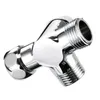 Torneiras de cozinha Separador de água de chuveiro de cobre 1/2 pia de saída de faucet Torda de desvio da torneira Tacent Toapter Tap Splitter Termostability