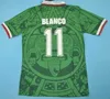 Mexico retro voetbal jerseys 1986 1995 1998 2006 2010 Vintage top Thailand Jersey Doelman uniformen Blanco voetbalshirt borduurwerk camiseta futbol