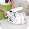 Depolama torbaları Katlanabilir örgü çamaşır torbası giyim asılı kuru spor ayakkabı koruma yıkama makinesi ayakkabıları sütyen iç çamaşırı iç çamaşırı yıkama