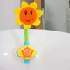 Baby Bath Toys Kids Shower Bath Cute Yellow Duck Waterwheel Elephant Toys Baby Faucet Bathing Water Spray Tool Dabbling Toy Dropshipping Toys