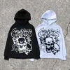 Men's Hoodies Streetwear Fashion Tops Harajuku Gothic Letter Graphic Printed Pullover Hoodie Hip Hop Casual Oversized Sweatshirt Men Women