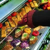 Grills BBQ Microwave Oven Gloves High Temperature Resistance Barbecue Mitts 800 Degrees Fireproof Anti Heat Insulation Glove for Baking