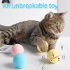Oyuncaklar Cat Squeaky Balo Balys Simülasyonu Otomatik Akıllı Hayvan Ses İnteraktif Yerçekimi Ball Catnip Oyuncakları Kitten Kitty Oynama
