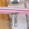 Bolsas de cosméticos Bolsa de lavagem de caixa de zíper higiene pessoal PVC Makeup transparente à prova d'água
