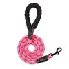 Dog Collars 150cm Strong Leash Reflective Pet Leashes Long Lanyard Walking Traction Rope For Puppy Small Medium Large Big Dogs