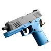 Giocattoli pistole p320 shell lanciatore di eiezione continua a fuoco pistola morbido dardo proiettile giocattolo pistola cs esterno per bambini adulti t240428