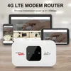 H5577R 4G LTE WiFi Router Wireless 150ms Spot com SIM Card Slot Chip Modem portátil 2100mAh Mini Mobile Plug Play 240424